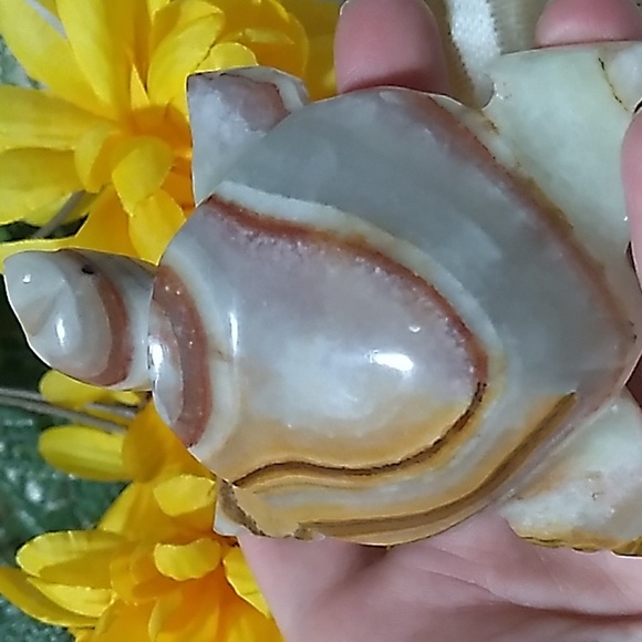 AMAZING ONYX CARVED TURTLE - Picture 2 of 8